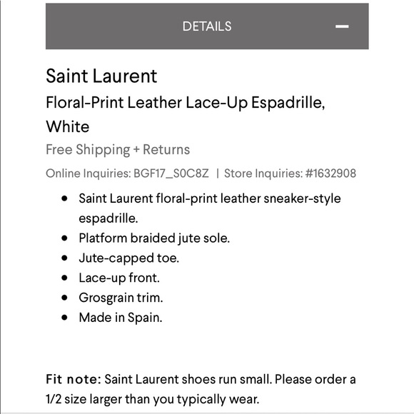 SAINT LAURENT Espadrilles - Picture 3 of 12